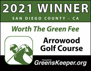 Arrowood Golf Course 2021 GreensKeeper Winner